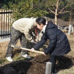 畑プロジェクト2月1日の様子