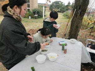 12月の畑