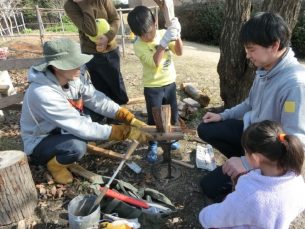 1月の畑