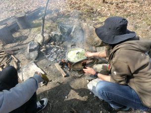 2月の畑