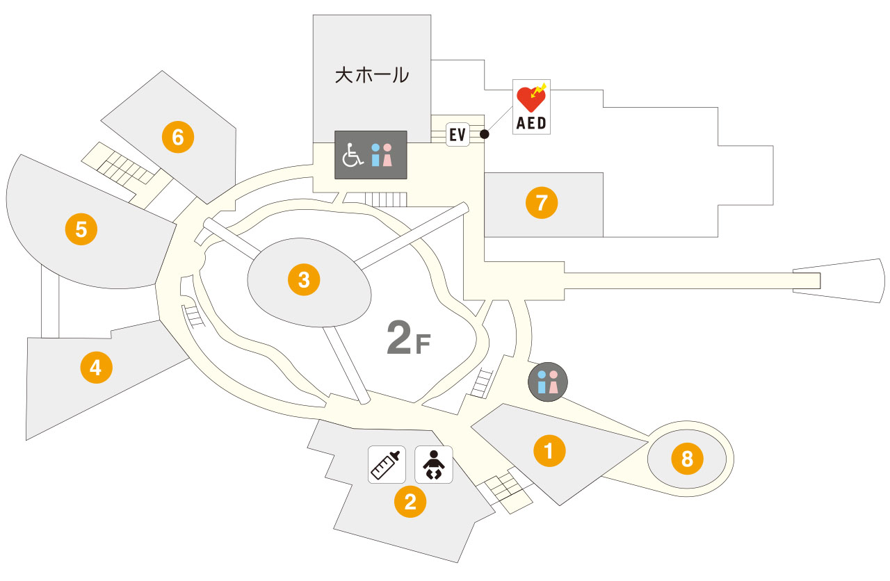 館内マップ – 愛知県児童総合センター