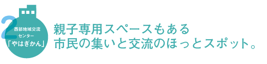 2.n𗬃Z^[u͂v@eqpXy[Xs̏Wƌ𗬂̂قƃX|bg